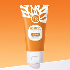 Orange Whitening Exfoliating Brightening Gel | Gentle Daily Exfoliating Face Gel