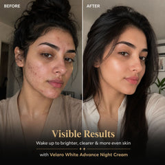 Velaro White Advance Night Cream | Retinol & Vitamin C
